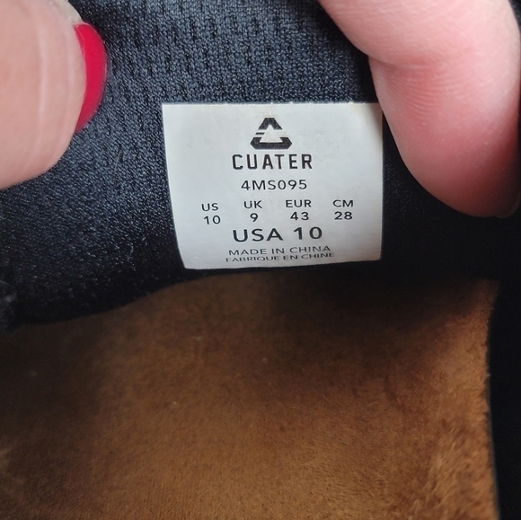 Travis Matthew Cuater Phenom Black Knit Sneakers, sz 10 - Picture 14 of 14